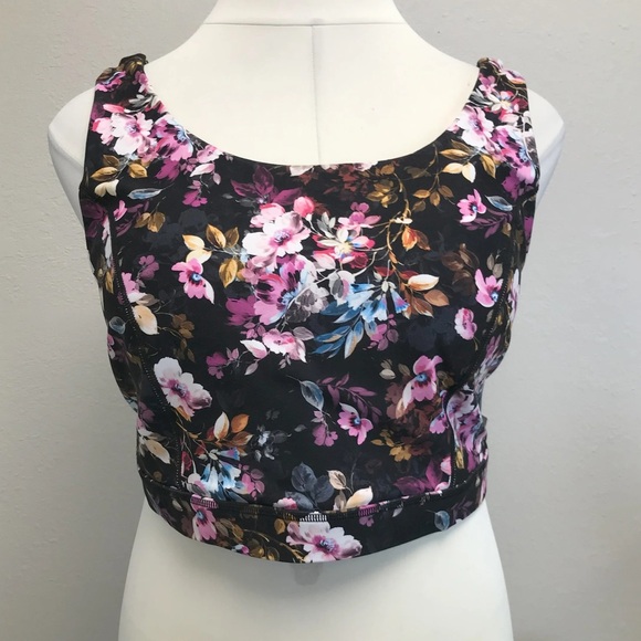 torrid Other - Torrid Active Floral Print Crop Top/Sports Bra - Size 26 (4)